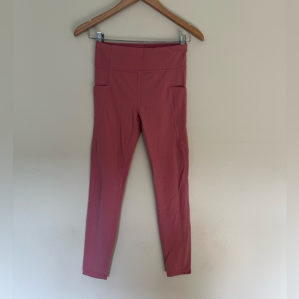 ATHLETA Girl XL(14) High Rise Stash Your Treasures Pocket Legging